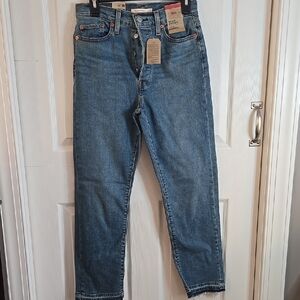 Levi's, Wedgie High Rise Jeans.